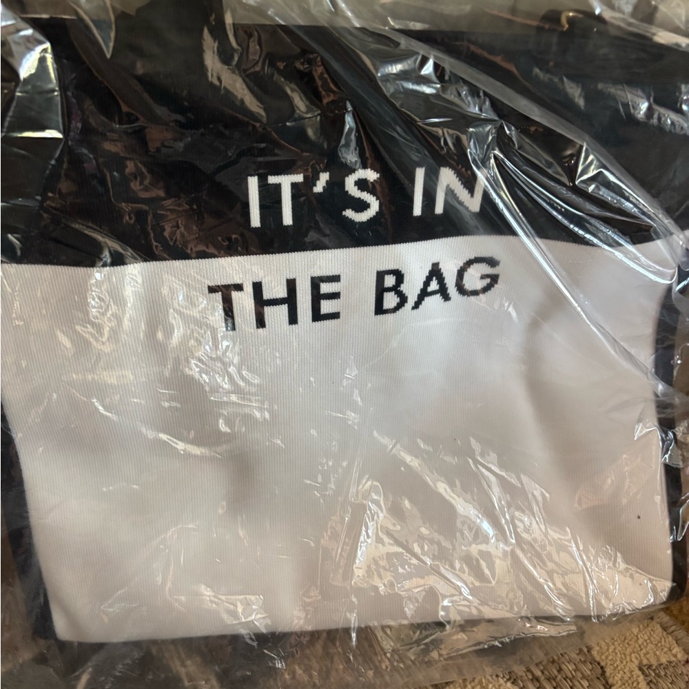 Black and White Tote Bag